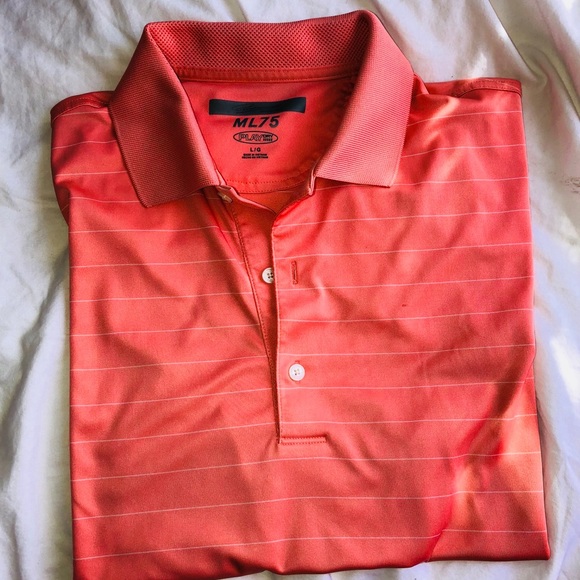 ⭐️Greg Norman golf polo salmon Great condition🏌️ - Picture 6 of 7